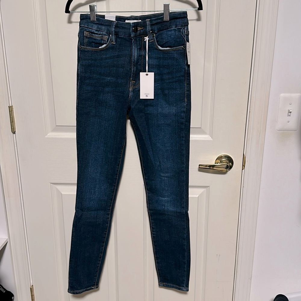 Good American Good Waist skinny jeans NWT